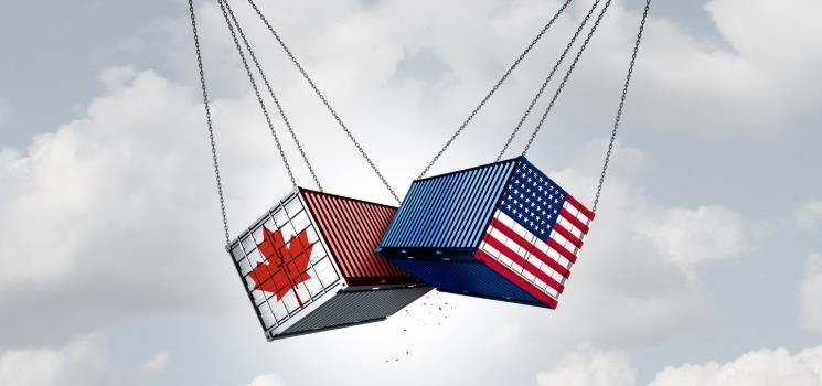 Canada and USA tariff battle